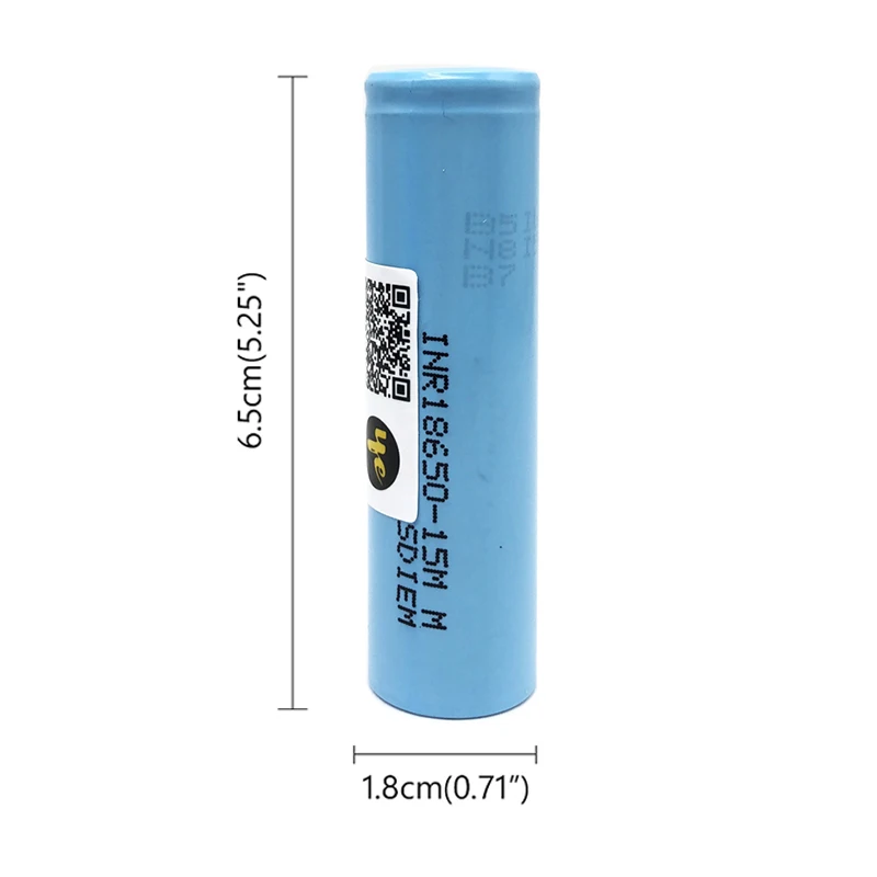 Оригинальная батарея 18650 15M inr18650-15MM 1500mah 25A для отвертки батарея 18650 recargable литиевая батарея 3,7 V