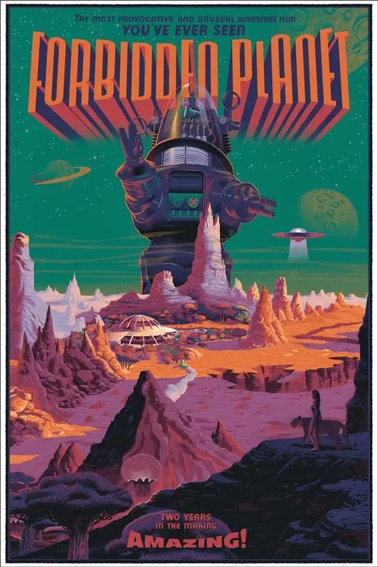 Sci-Fi Science Galaxy Guardians Ретро Винтаж крафт-плакат декоративный сделай сам настенный