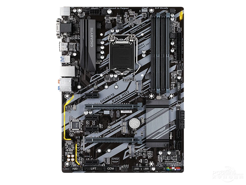 Десктопная материнская плата новый Gigabyte B360 HD3 оригинальный LGA 1151 DDR4 десктопная