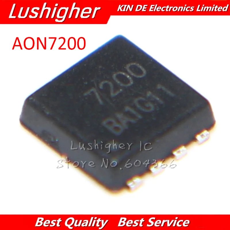 

100 шт. AON7200 AO7200 7200 QFN A0N7200
