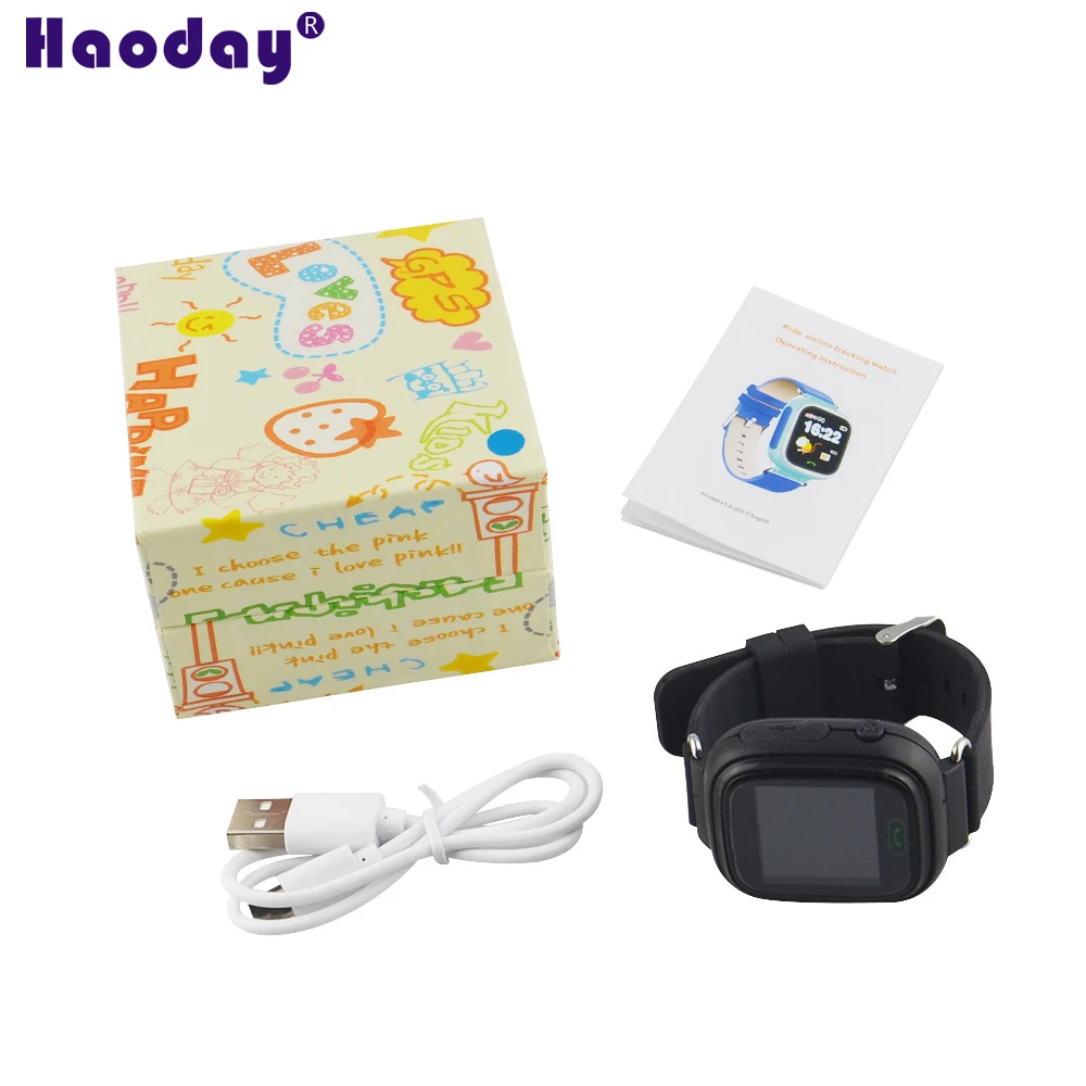 GPS трекер смарт часы для детей безопасный сигнал SOS местоположение напоминание о