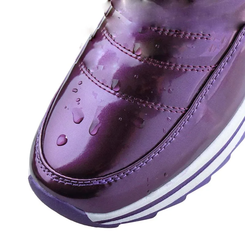 Женские ботинки высокого качества 2018 г. Новое поступление водонепроницаемая