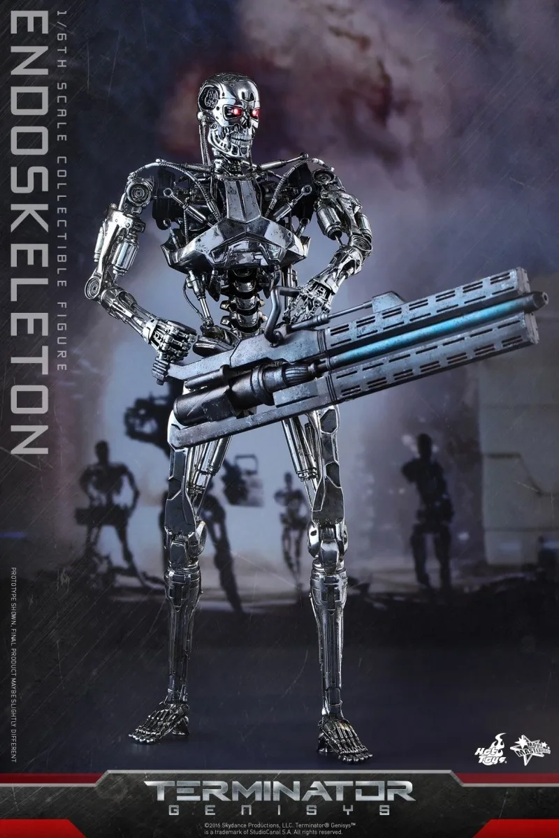 Новинка 1/6, оригинальная модель Terminator Genisys 5, модель Endoskeleton, коллекция, фигурки, игрушки, новая коробка