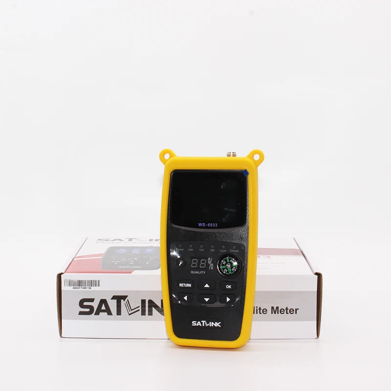 Satlink WS 6933 спутниковый искатель HD для спутникового ТВ-приемник Поддержка HD выход цифровой спутниковый измеритель
