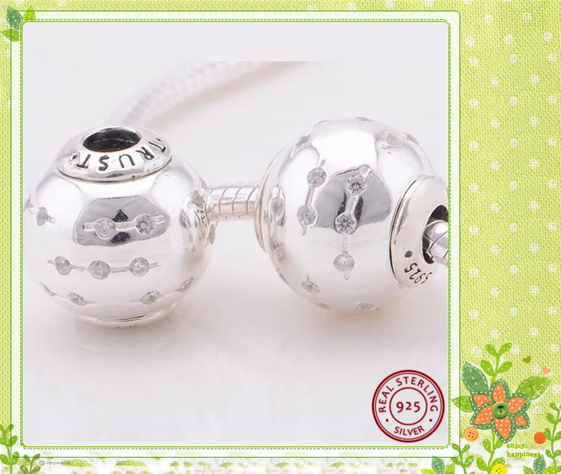 Эссенция доверие Шарм бусины для женщин ювелирных изделий DIY Fit PANDORA Подвески Серебро 925 ST101
