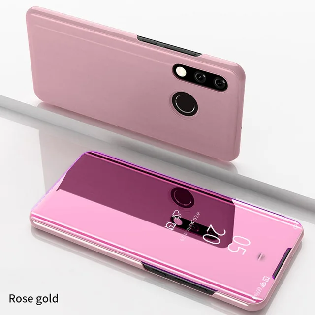 Умный зеркальный флип-чехол для huawei P Smart чехол-накладка P Smart Plus smart+ Fundas Coque On Hauwei P Smart Z PSmartZ чехол
