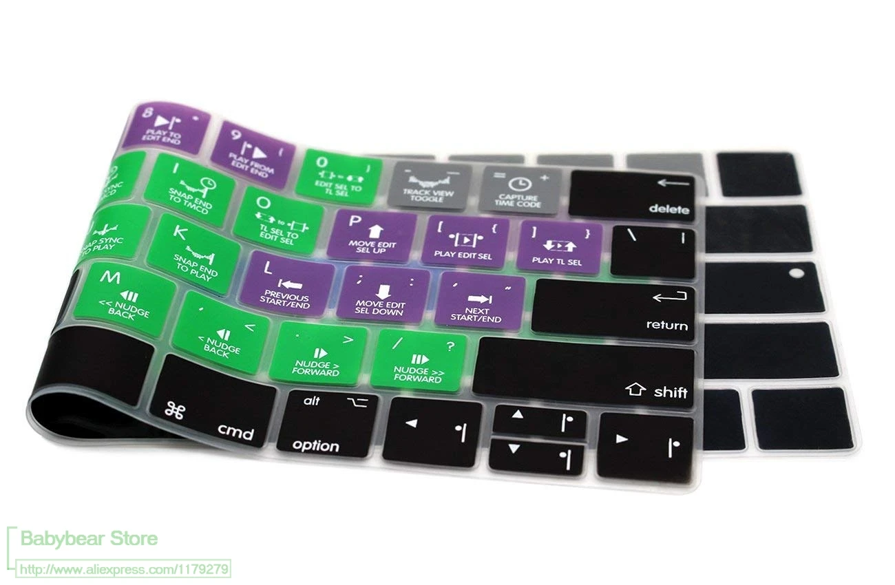 Инструменты Avid Pro горячая клавиша быстрая клавиатура Силиконовая накладка на