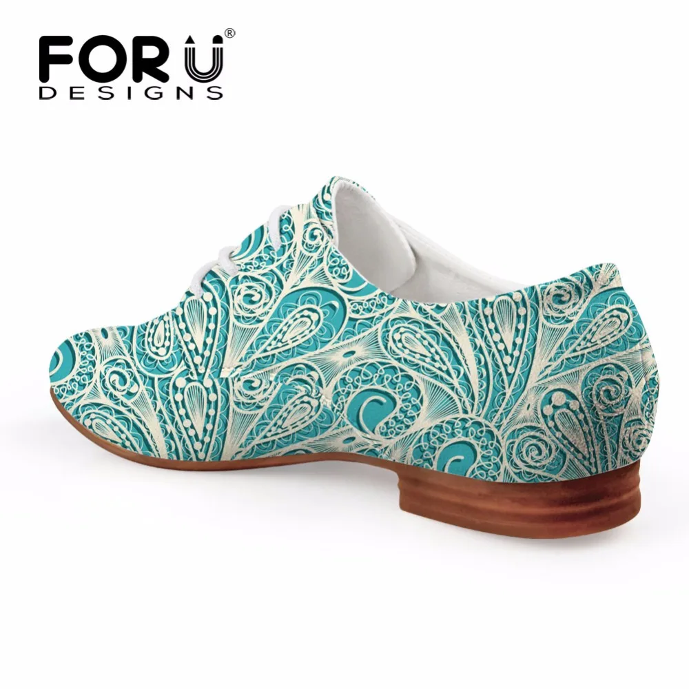 FORUDESIGNS/2018 осенние женские кожаные туфли оксфорды модные на плоской подошве с