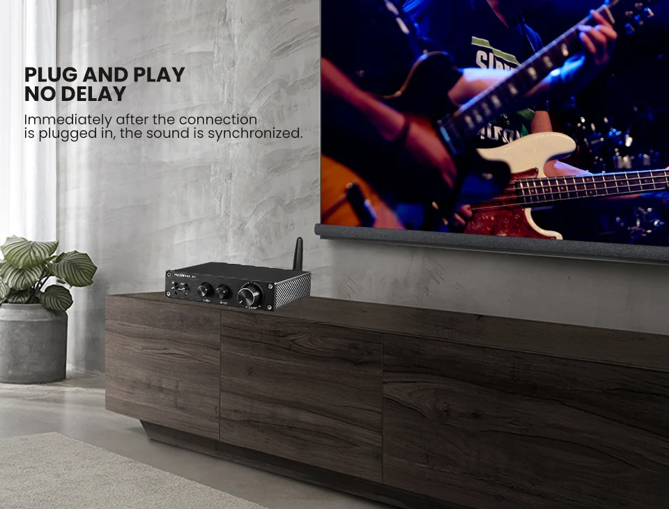 Мини Amplificador Bluetooth 5,0 аудио усилитель звука доска TPA3116D2 100Wx2 стерео Hifi мощность домашние усилители профессиональный усилитель
