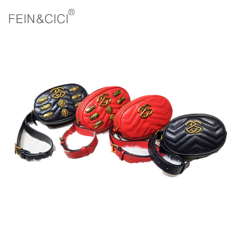 Поясная Сумка женская с заклепками|fanny pack women|waist bag beltbrand waist |