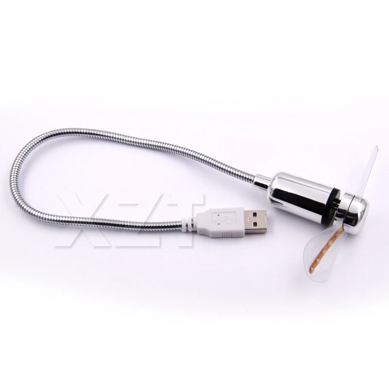1pcs Mini USB2.0 Fan Flexible with 5 Color LED Light Switchable USB Lamp Gadget Portable for Laptop notebook desktop Adjustable |