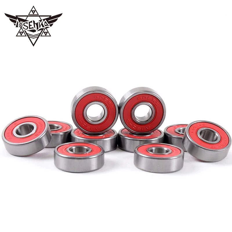 LOSENKA Chrom Steel Bearings For Skateboard Roller 608 ABEC-9 Wheels Durable | Спорт и развлечения
