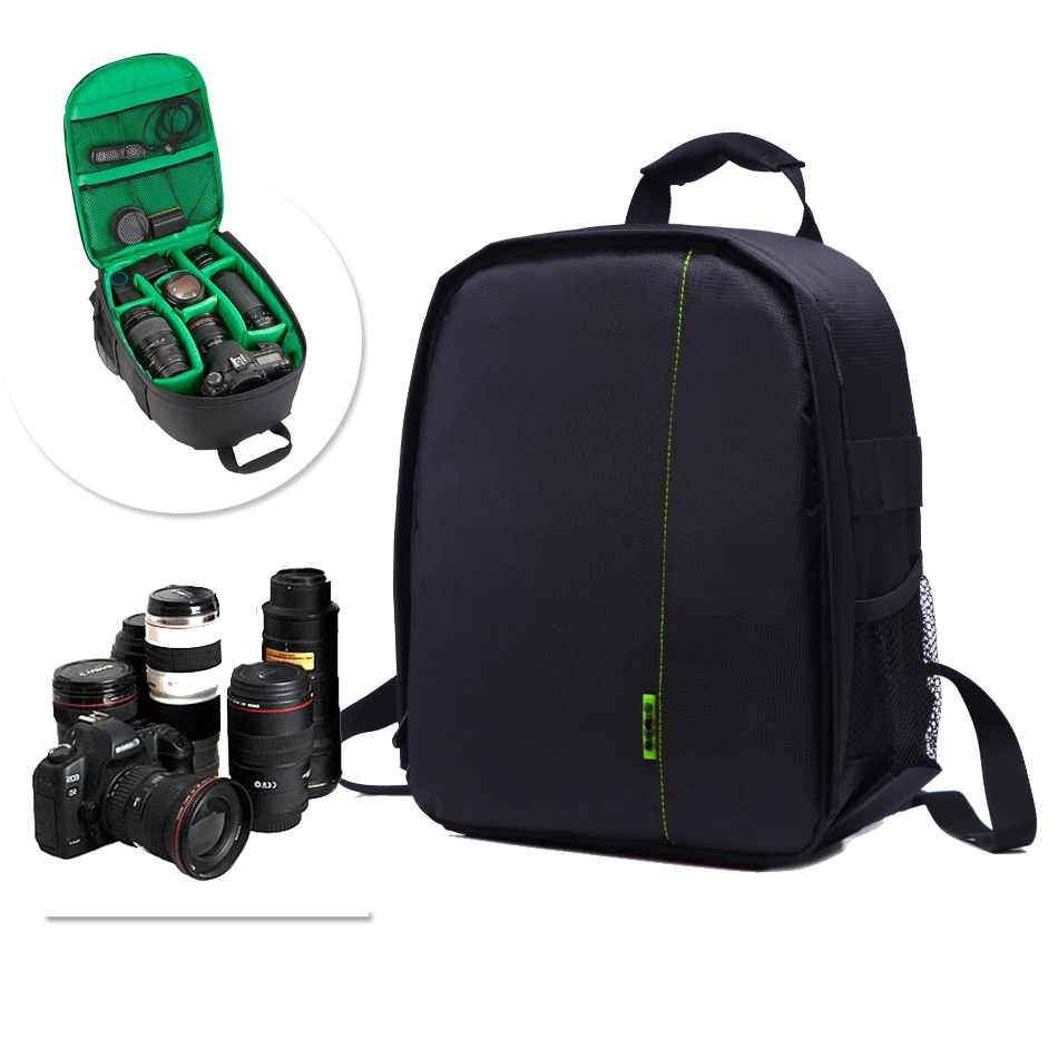Camera Backpack Bag Case For Canon EOS 5D Mark IV III 200D 800D 6D II 760D 750D 1300D 7D 77D 60D 70D DSLR Shoulder | Электроника