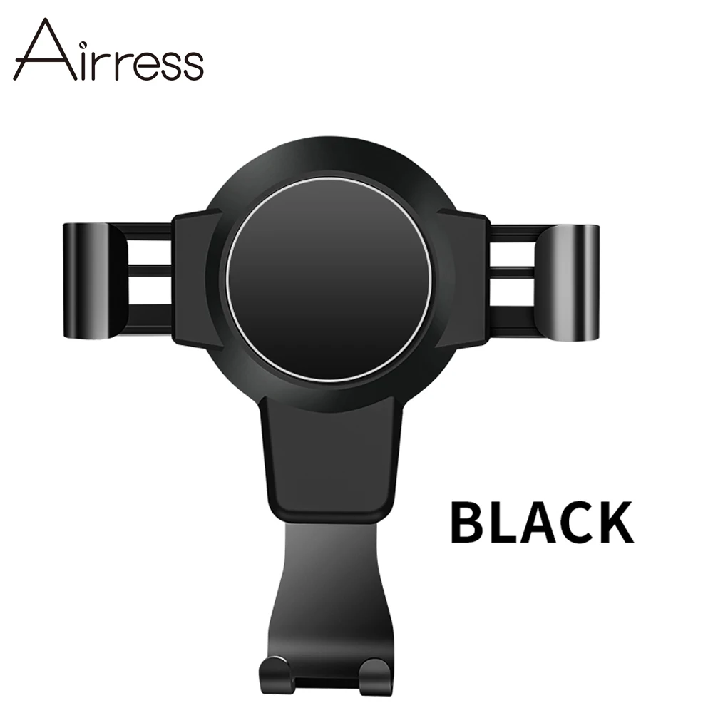 Airress автомобильный держатель телефона Air Vent тяжести Автомобильный для samsung huawei