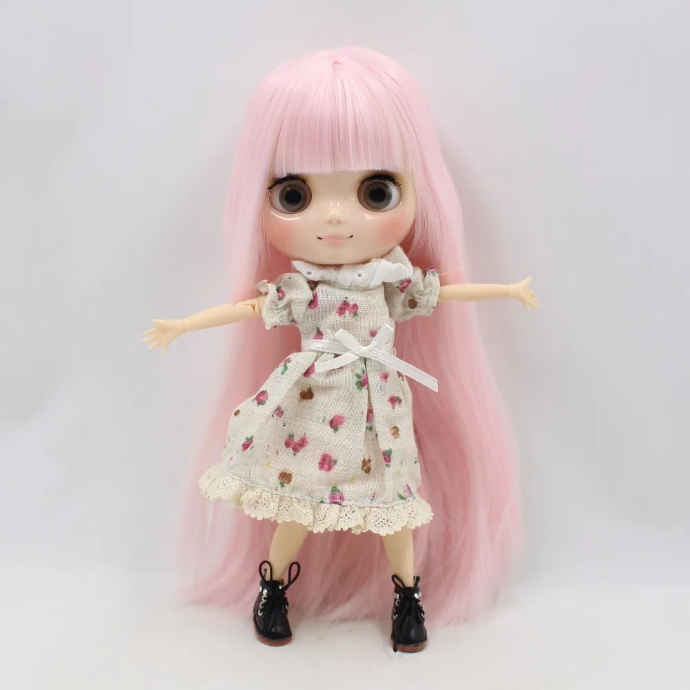 Кукла DBS blyth Middie шарнирная кукла розовые волосы с челкой 1/8 20 см аниме игрушка kawaii