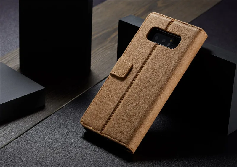 Брендовый DIY кожаный чехол для samsung Galaxy Note 8 S7 Edge S8 S9 Plus 2 в 1 съемный флип-чехол для iPhone X 6 6s 7 8 Plus чехол