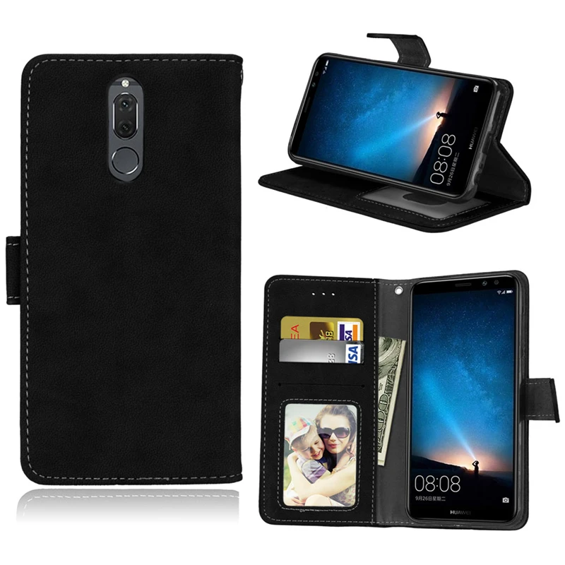 JYERAECOM Высокое качество флип чехол бумажник для huawei Коврики 10 Lite искусственная