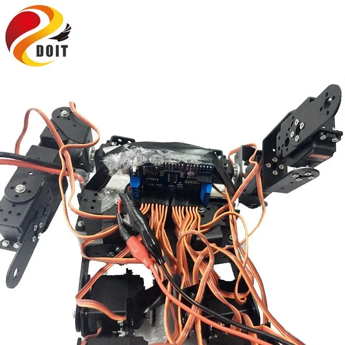 DOIT 17DOF Biped робот-гуманоид набор роботов сервопривод кронштейн шарикоподшипник