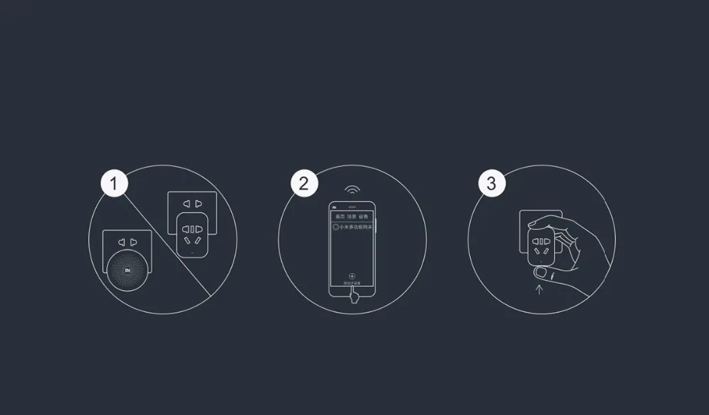Xiao mi jia интеллектуальная розетка Zigbee mi Home WiFi беспроводной пульт дистанционного управления адаптер умная розетка таймер с приложением