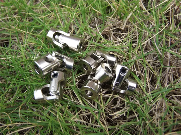 2PCS 5*8MM Metal gimbal couplings Steering joint Universal connectors (optional specifications)For Car/ship model With screw |