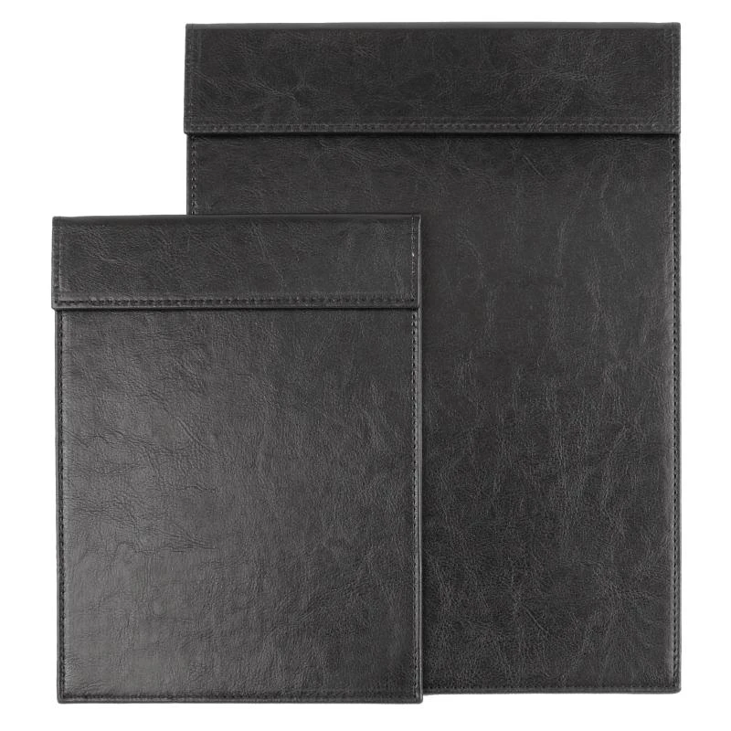 

A4 A5 PVC Magnet Leahterette Menu Cover - Black