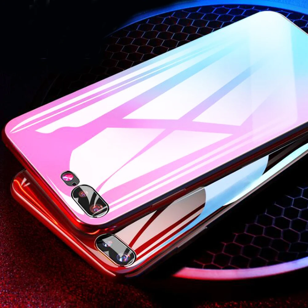 MAYROUND Гибридный прозрачный чехол для iPhone X 10 8 7 6S Plus блестящий ультра тонкий