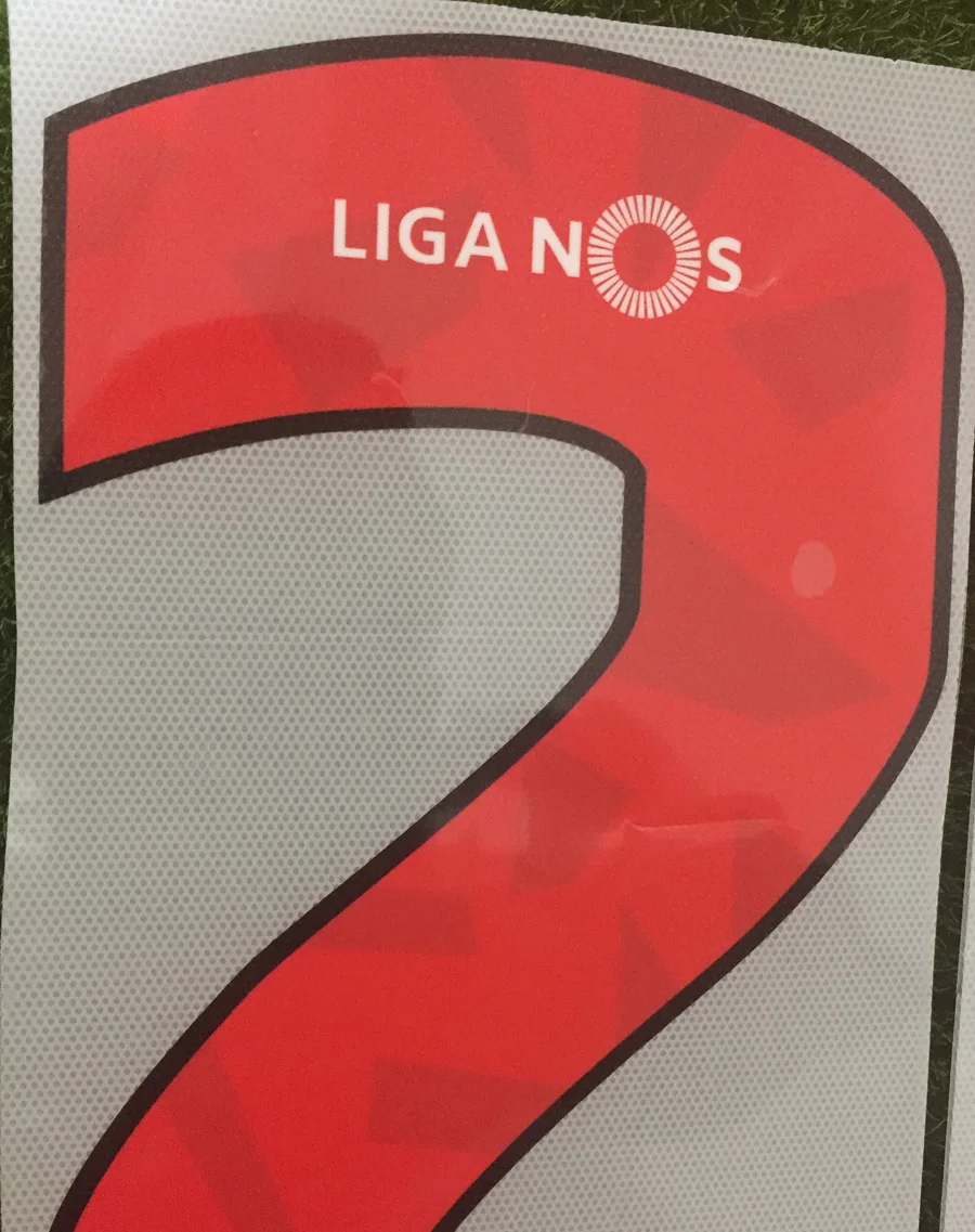 Primeira Liga Nameset Benfica F. cervi с коротким ворсом с принтом Настроить DIY Nameset футбольная нашивка