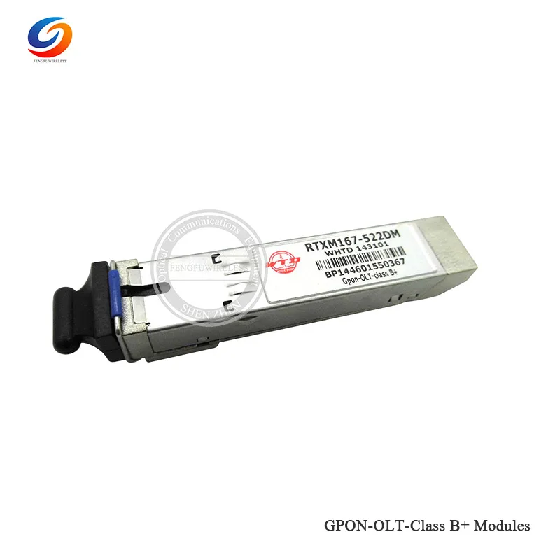 Прямая продажа с фабрики WHTD GPON OLT 143101 RTXM167 522DM Class B + для ZTE/HUAWEI оптический