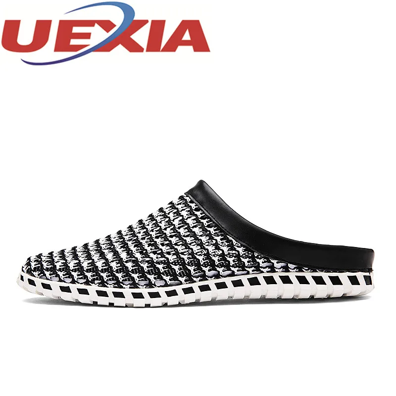 Summer Mens Casual Slippers Shoes Outdoor Breathable Mesh Men Fashion Slip On Flats Walking Male Zapatos Hombre | Обувь
