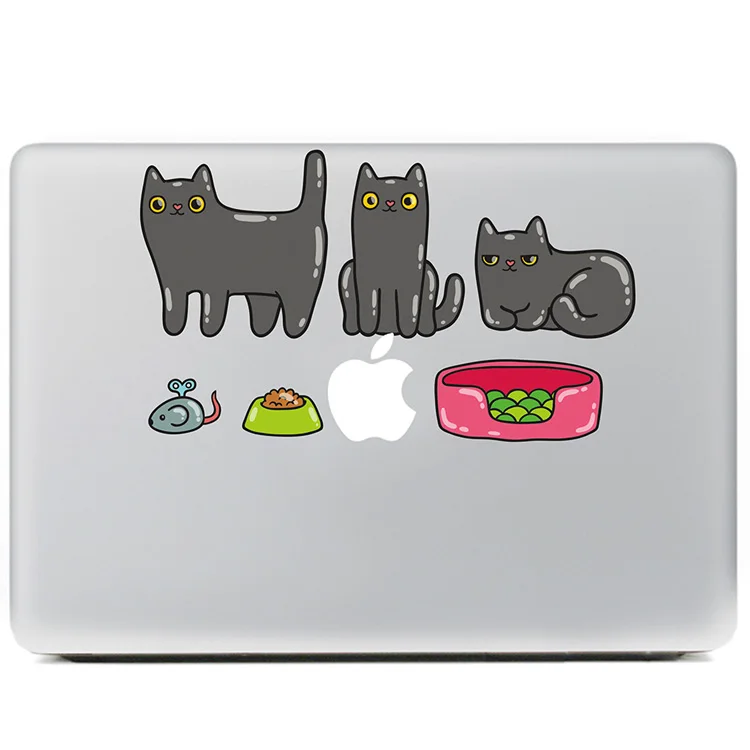 Выбрать корм для кошек? Виниловая наклейка сделай сам Macbook Pro / Air 11 13 15 дюймов на