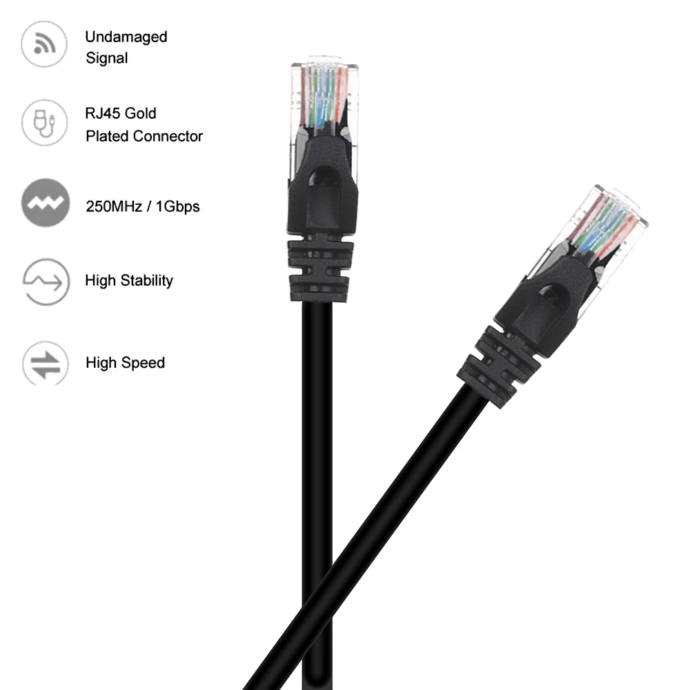 Синий Ethernet Интернет LAN RJ45 UTP сетевой кабель для компьютерного модемного