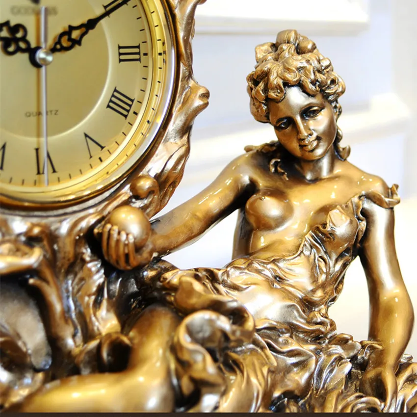 Часы настольные кварцевые модные украшения для дома в европейском стиле
