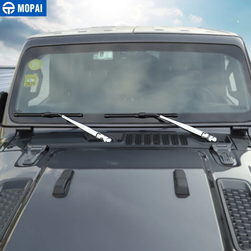 MOPAI стеклоочиститель для Jeep Wrangler 2018 + Автомобильная Передняя Задняя щетка дождя
