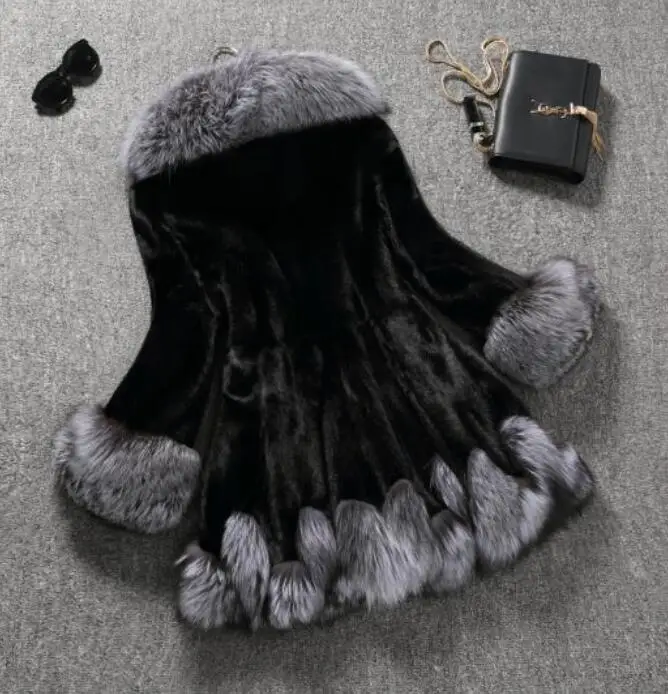 Женская куртка из искусственного меха зимняя разных цветов большие размеры XXXXXL