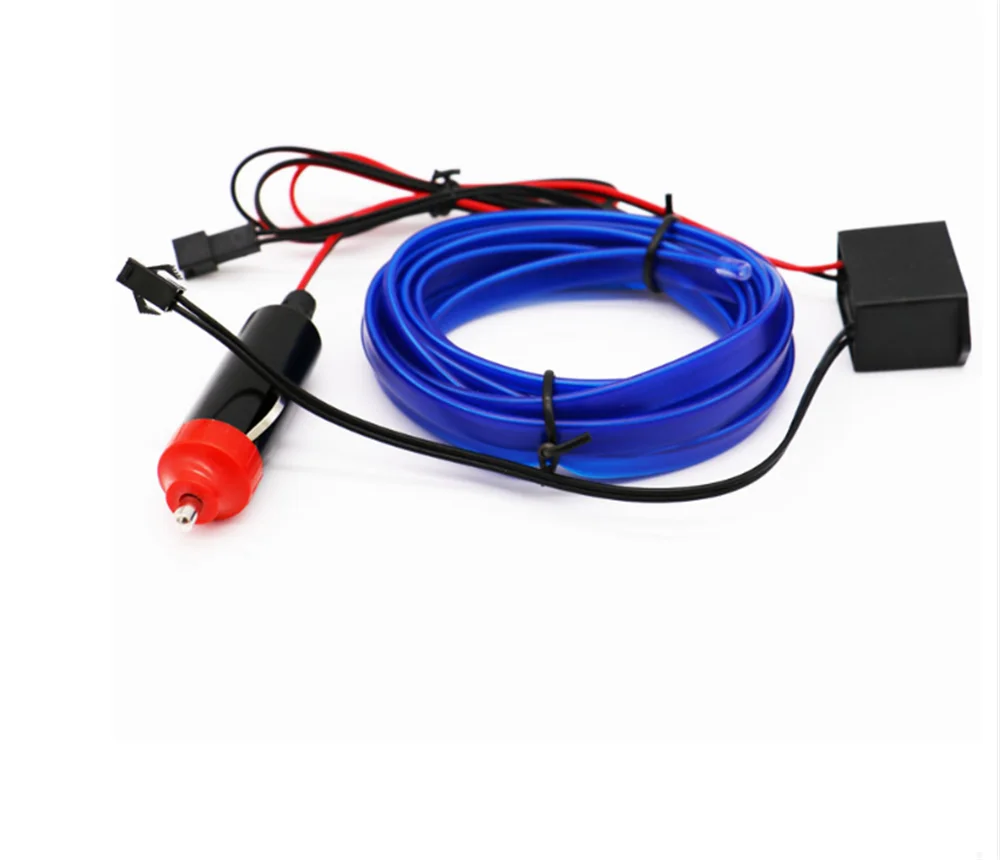 Автомобильные аксессуары 12V LED холодный свет индивидуальная Декоративная полоса