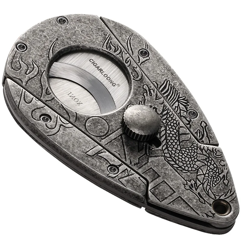 Нержавеющая сталь рельеф Кобра Шаблон скользящая рейка роскошное старое серебро