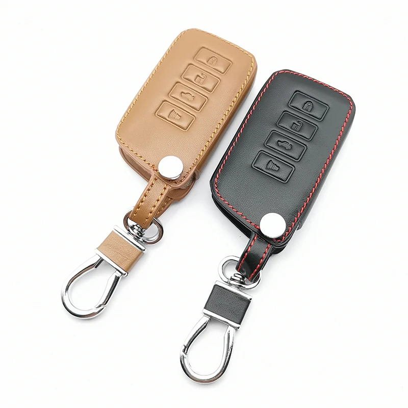 100% Leather Car Key Cover Case For Lexus NX GS RX IS ES GX LX RC 200 250 350 LS 450H 300H Keychain Keyring Accessories | Автомобили и