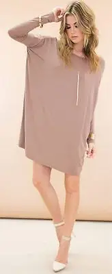 Женский топ с длинным рукавом мягкая туника глубоким вырезом и размеры S M L XL|long