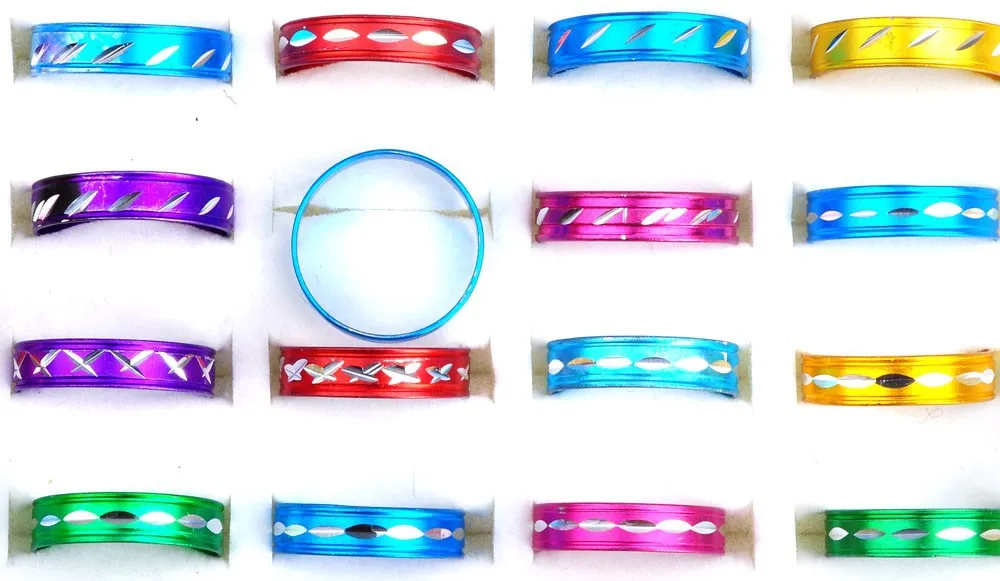 Круглый Мода новая партия ювелирных изделий anillos 100 шт. оптовая продажа много
