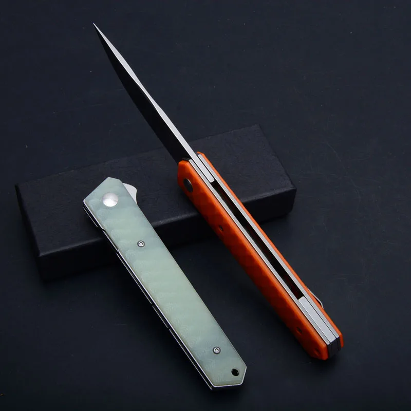 Trskt Kwaiken охотничий нож 440C с ручкой G10 Многофункциональный складной для кемпинга и