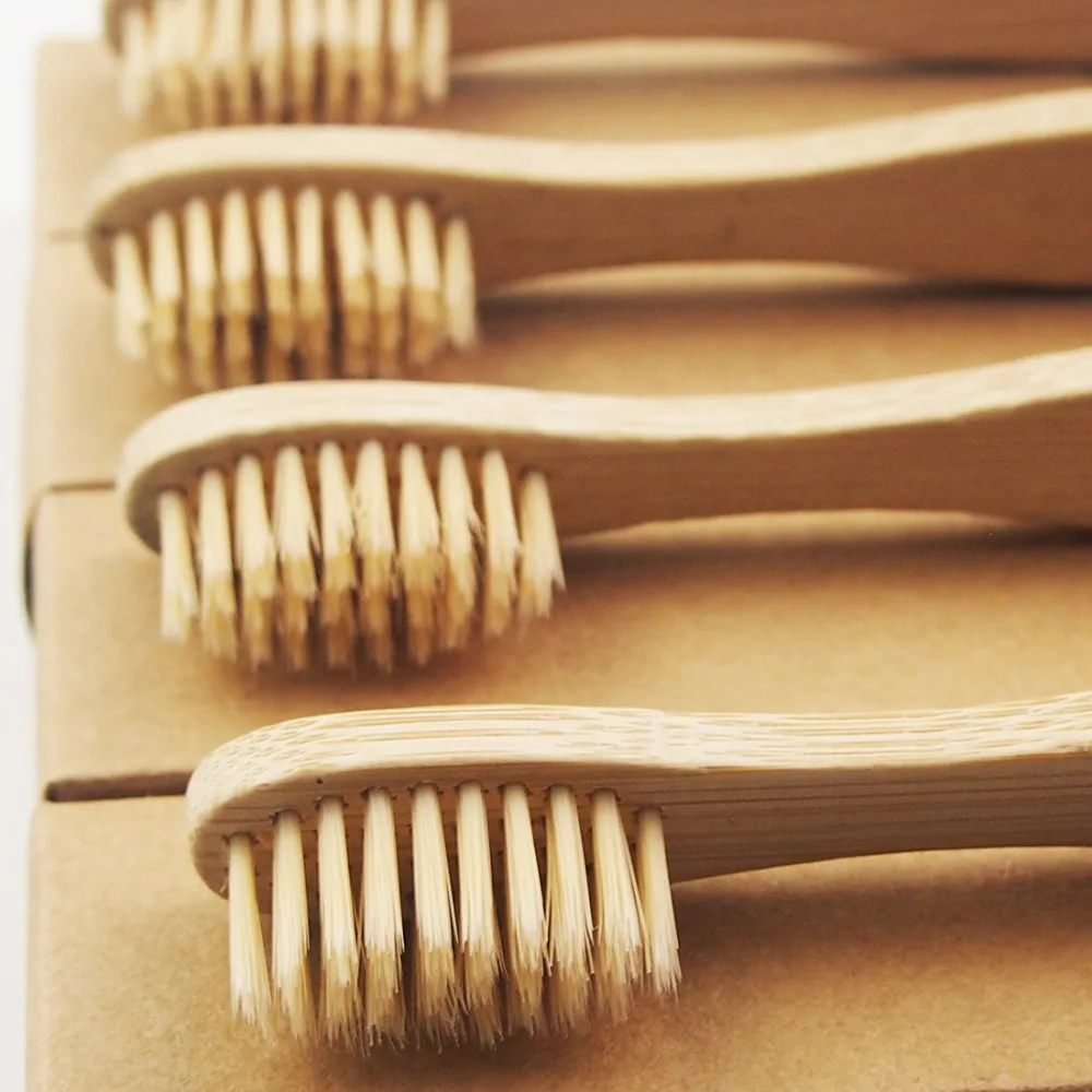 24 шт./упаковка деревянные бамбуковые зубные щётки | Красота и здоровье