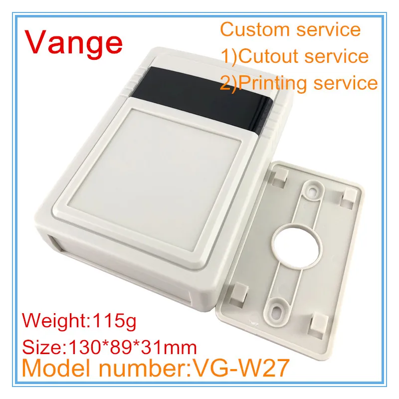 1pcs/lot electronics project box 130*89*31mm ABS plastic instrumentation chassis apparatus wall-mounted for signal repeater PCB |