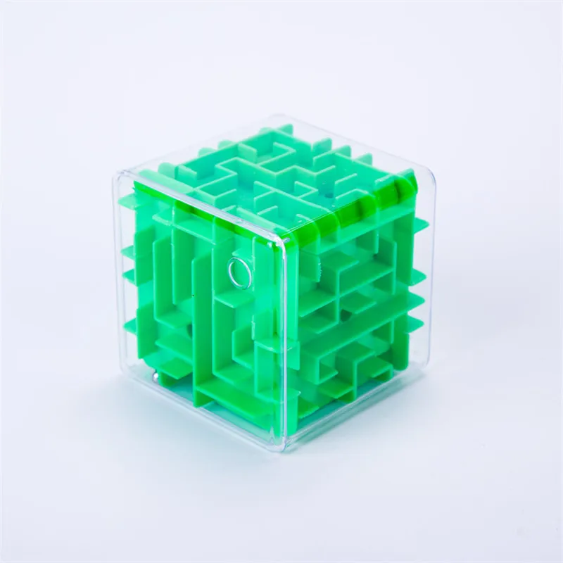 AOSST Labyrinth cube Maze Puzzle 3D Mini Cube of Speed ball rolling game Magic Toys Learning for children | Игрушки и хобби