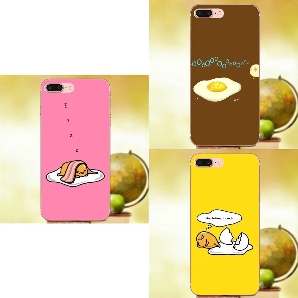 Мягкий чехол из ТПУ для Apple iPhone 4 4S 5 5C 5S SE 6 6S 7 8 Plus X XS Max XR Kawaii Yellow Egg|Чехлы-накладки| |