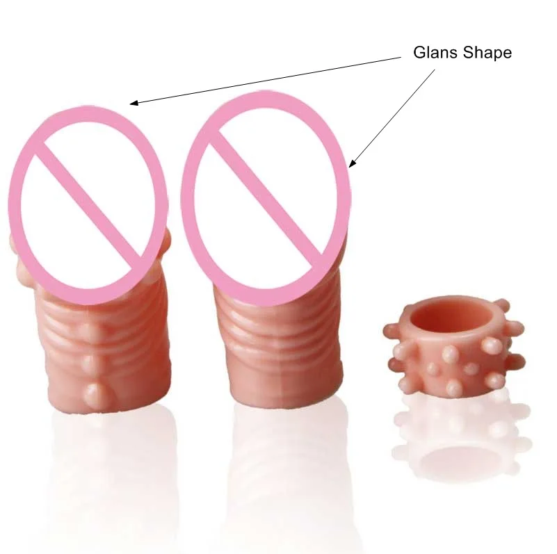 3 шт./компл. 2 шт. насадка на пенис и 1 кольцо для большого фаллоимитатора |