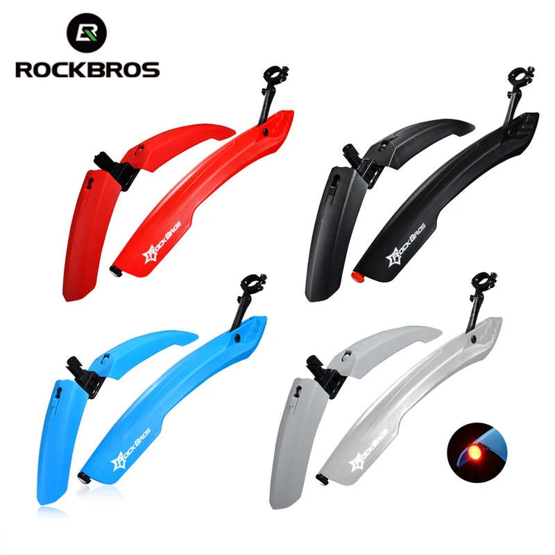 ROCKBROS 26 ''горный велосипед Передняя Задняя LED брызговик Набор Велосипед прочный