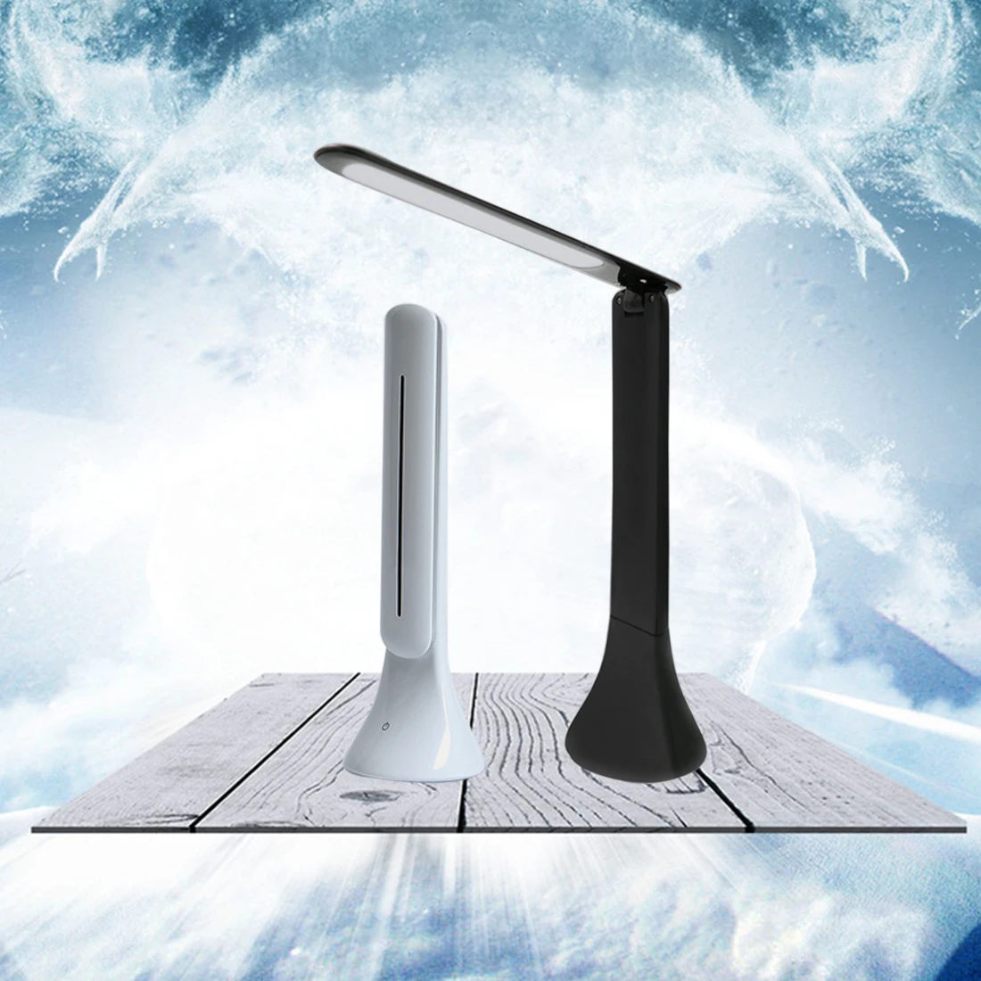

1PCS Hotline Table Lamps Folding Table Lamp Touch USB Rechargeable Eye Table Desktop LED Table Lamp High Quality