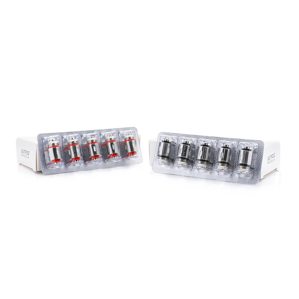 

50PCS/lot Bigsale JUSTFOG Q16 P16A Coil 1.2ohm and 1.6ohm Japanese Organic Cotton Coil for Q16 Q14 S14 G14 C14 starter kit
