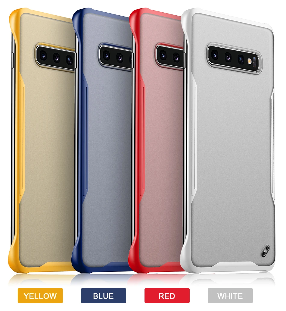 Кольцевой кронштейн чехол для телефона samsung S10 S10E 360 полный защитный прозрачный S9
