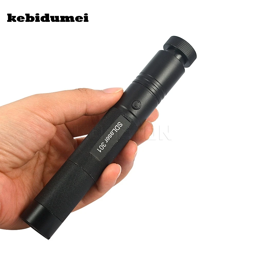 Kebidumei G301 зеленая лазерная указка Регулируемая фокусировка 532 нм зеленый луч